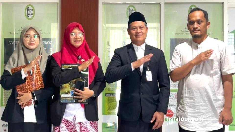 Kunjungan Kemenag Klaten ke kantor pusat fistatour 2026.