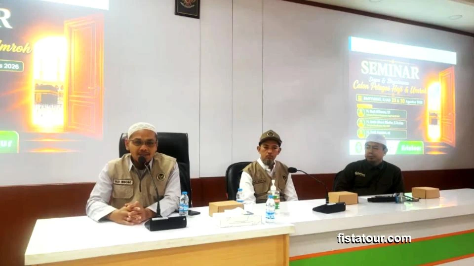 Seminar Calon Petugas Haji dan Umroh Strategi, Syarat, dan Tahapan Seleksi - Materi Kedua.
