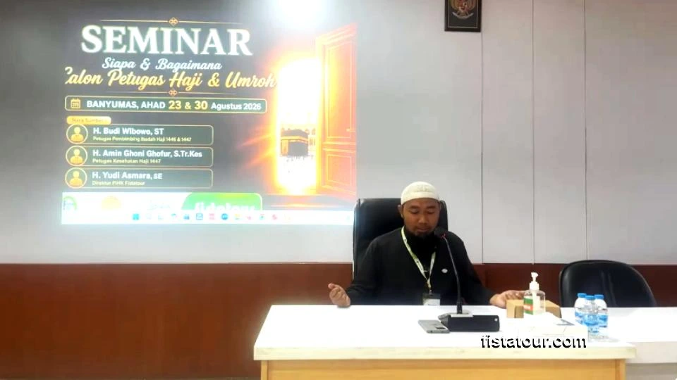 Seminar Calon Petugas Haji dan Umroh Strategi, Syarat, dan Tahapan Seleksi - Pembukaan.