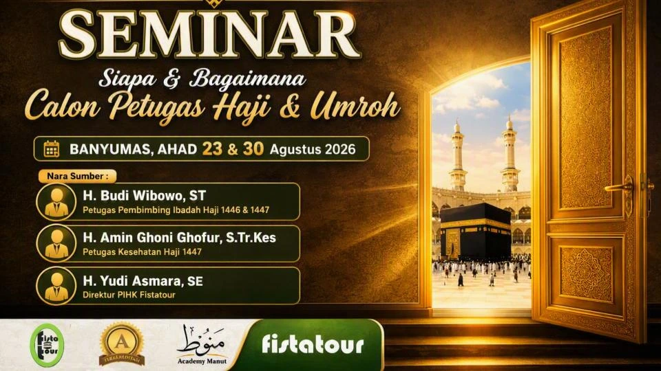Seminar Calon Petugas Haji dan Umroh Strategi, Syarat, dan Tahapan Seleksinya