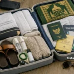 Perlengkapan haji plus yang disediakan travel meliputi koper, dokumen penting dan beberapa hal lainnya.